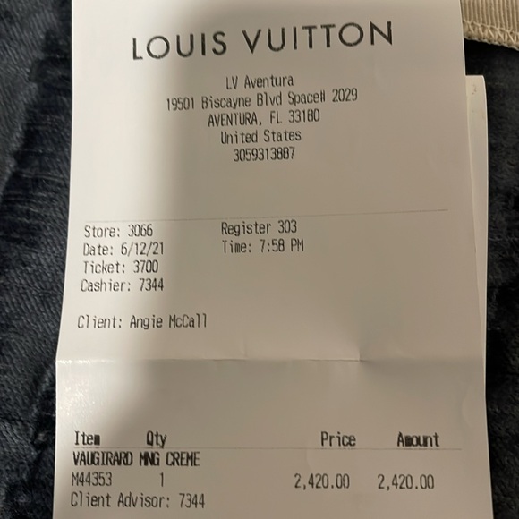 Louis Vuitton Monogram Brown and Red Satchel - Picture 6 of 6